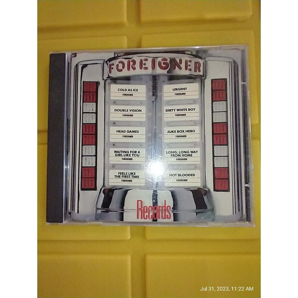 Foreigner Records CD 1995 Atlantic Records Remastered Compilation Rock VG+